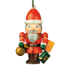 Tree Ornament - Nutcracker Santa - 7 cm / 3 inch
