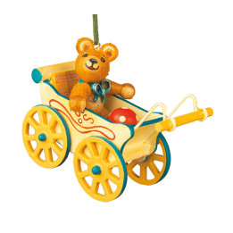 Christbaumschmuck Teddyfahrt - 5 cm
