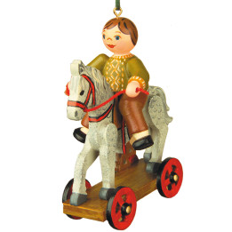 Christbaumschmuck Der erste Ausritt - 7,5 cm