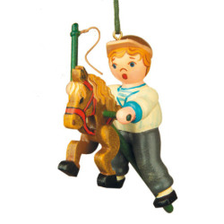 Christbaumschmuck Mein Steckenpferd - 6,5 cm