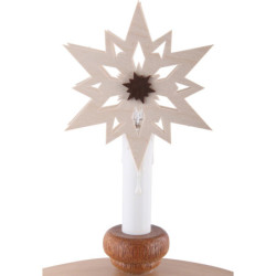 Stars (10 Pcs) Attachment for Candle Arch - Eletrical Candles - 8,5 cm / 3 inch