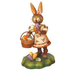 Rabbit Mother with Crocus - 9 cm / 3,5 inch