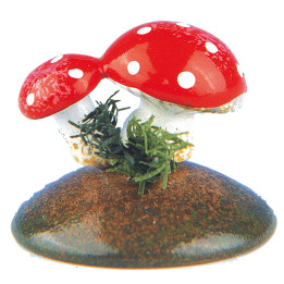 Glückspilze - 6er Set - 2 cm