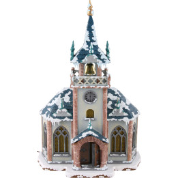 Winterhaus Kirche - 31 cm