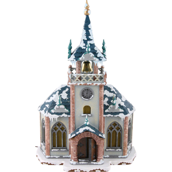 Winterhaus Kirche - 31 cm