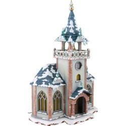 Winterhaus Kirche - 31 cm