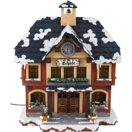 Winterhaus Schule - 15 cm