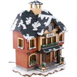 Winterhaus Schule - 15 cm