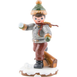 Winter Children Schoolboy - 7 cm / 3 inch