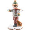 Winter Children Schoolboy - 7 cm / 3 inch