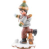 Winter Children Schoolboy - 7 cm / 3 inch