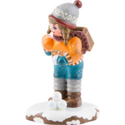 Winterkinder Schulmädchen - 7 cm