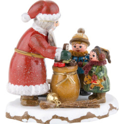 Winter Children Thank You Dear Santa Claus - 9 cm / 3,5 inch