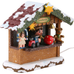Winter Children Market Booth Gifts House - 10 cm / 4 inch