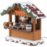 Winter Children Market Booth Bratwurst House - 10 cm / 4 inch