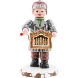 Winterkinder Drehorgelspieler - 7,5 cm