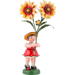 Flower Child with Blanket Flower - 24 cm / 9,5 inch