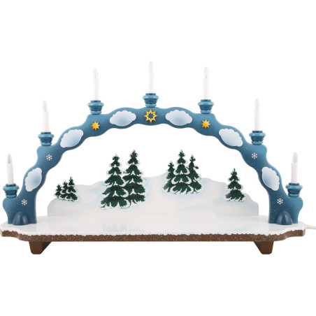 Schwibbogen für Winterkinder klein - 75x18,5x47 cm
