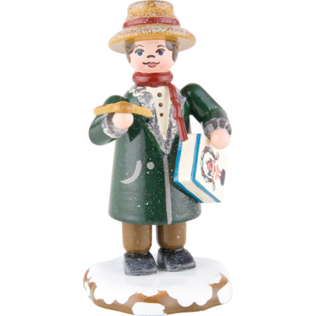 Winter Children Dad Goes Shopping - 8 cm / 3 inch