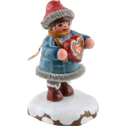 Winter Children Tinchens Gingerbread Heart - 5 cm / 2 inch