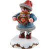 Winter Children Tinchens Gingerbread Heart - 5 cm / 2 inch