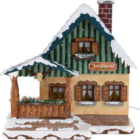 Winter Children Forest House - 15 cm / 6 inch