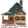 Winter Children Forest House - 15 cm / 6 inch