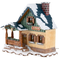Winter Children Forest House - 15 cm / 6 inch