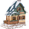 Winter Children Forest House - 15 cm / 6 inch