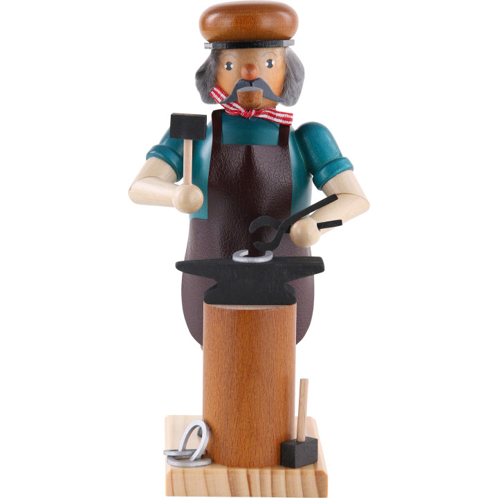 Räuchermännchen Schmied - 16 cm