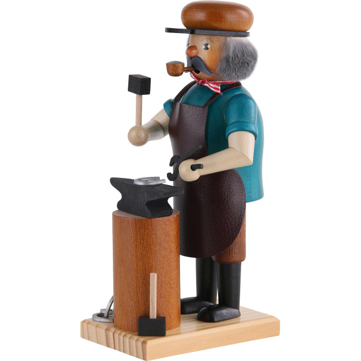 Räuchermännchen Schmied - 16 cm