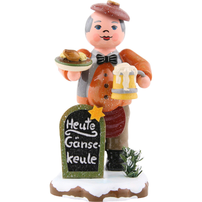 Winter Children Head Waiter - 8 cm / 3.1 inch