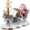 Winter Children "Santa Claus is Coming to Town" - 8 cm / 3.1 inch