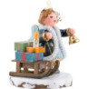 Winterkinder Himmelskind "Kling Glöckchen" mit Geschenkeschlitten - 6 cm