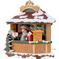 Winter Children Christmas Post Office - 10 cm / 3.9 inch