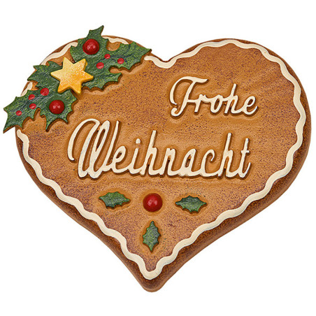 Magnetpin Lebkuchenherz - 7 cm
