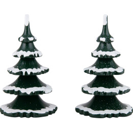 Winterkinder 2er-Set Baum - groß - 11 cm