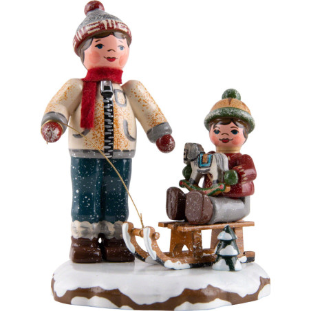 Winter Children Best Friends - 8 cm / 3.1 inch