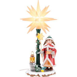 Winterkinder Herrnhuter Sternsinger - 15 cm