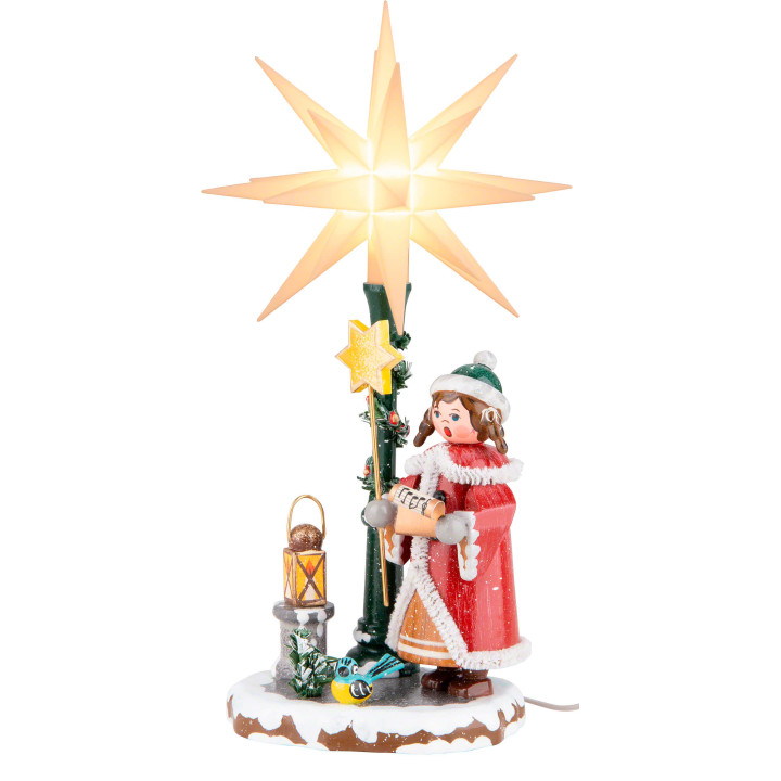 Winter Children Herrnhuth Carol Singers - 15 cm / 5.9 inch