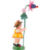 Flower Girl with Fuchsia - 11 cm / 4.3 inch
