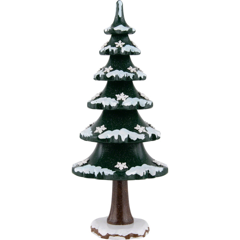 Winter Children Tree with Snow Crystal - 22 cm / 8.7 inch
