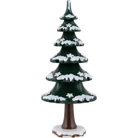 Winter Children Tree with Snow Crystal - 22 cm / 8.7 inch