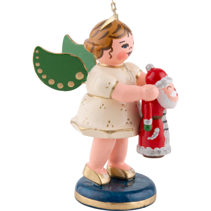 Angel with Santa - 6,5 cm / 2.6 inch