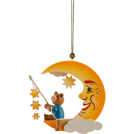 Tree Ornament - Teddy Dreamcatcher - 8 cm / 3.1 inch