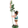 Blumenkind Junge mit Hortensie - 24 cm