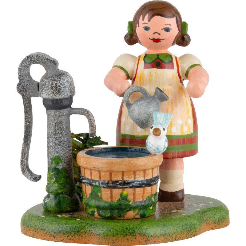 Country Idyll At the Well - 7 cm / 2.8 inch