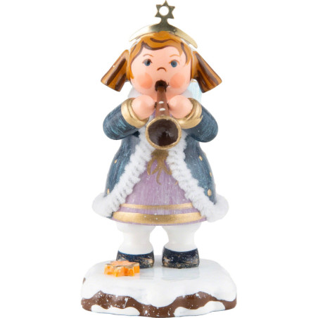 Winterkinder Himmelskind mit Klarinette - 6,5 cm