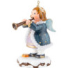 Winter Children Heaven's Child with Clarinet - 6,5 cm / 2.6 inch