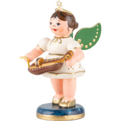 Engel mit Drehleier - 6 cm
